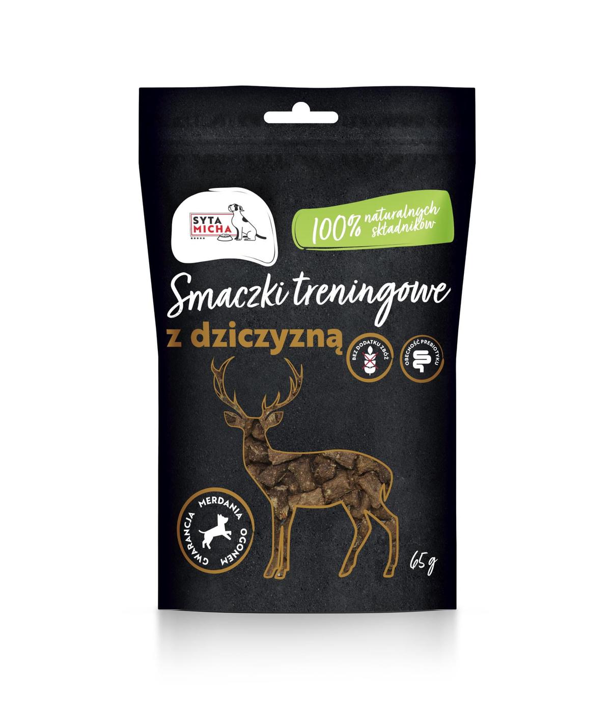 Smaczki treningowe z dziczyzną 65g