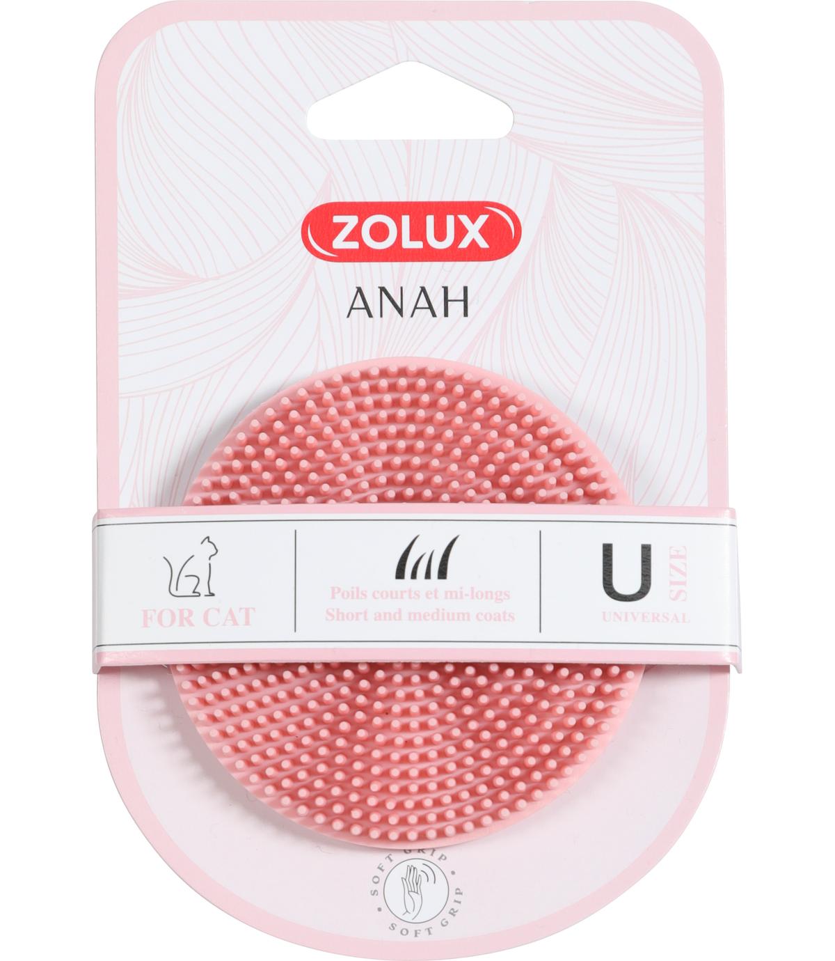 Szczotka gumowa dla kotów Anah