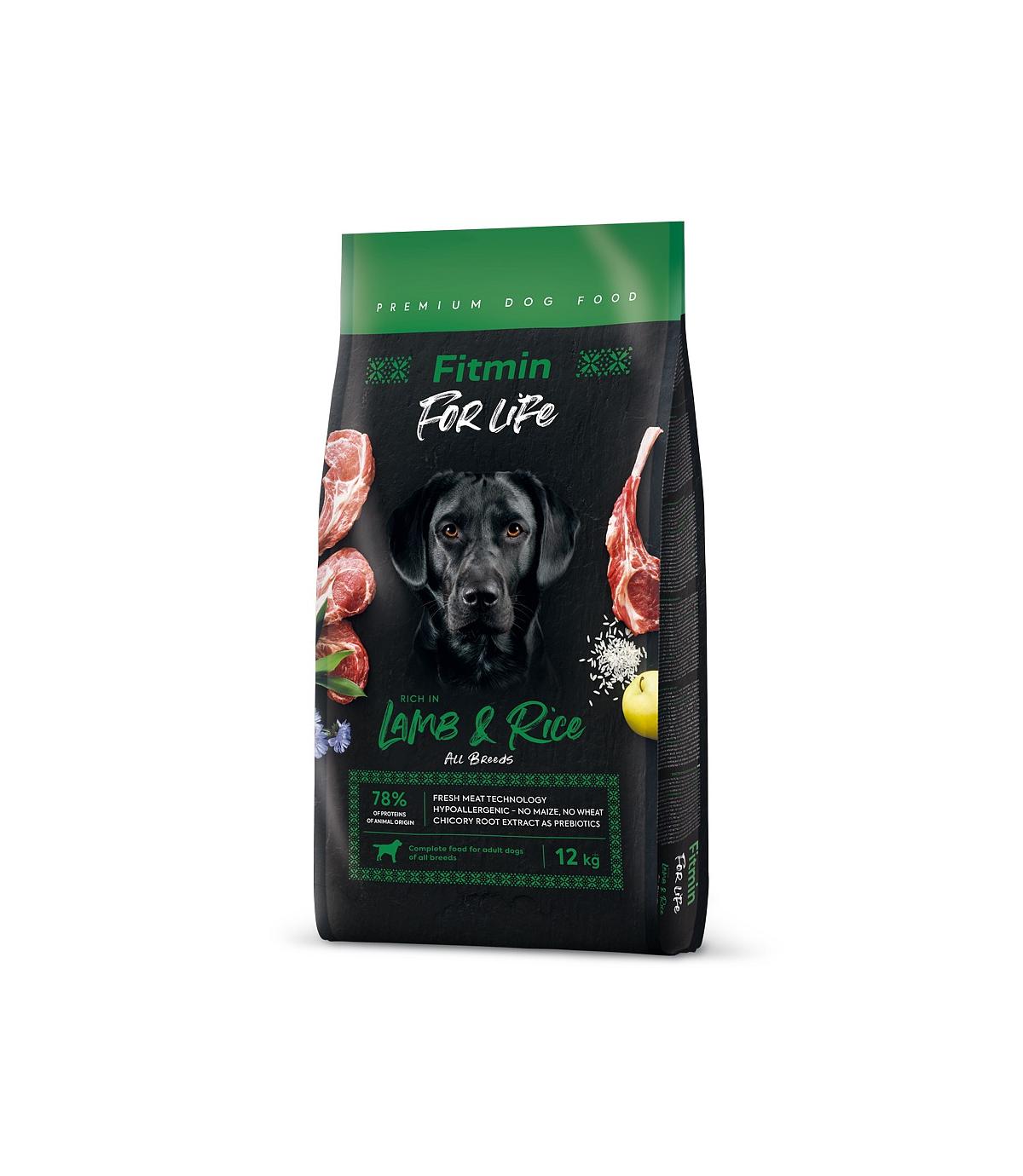 Fitmin For Life Adult Lamb&Rice 12kg