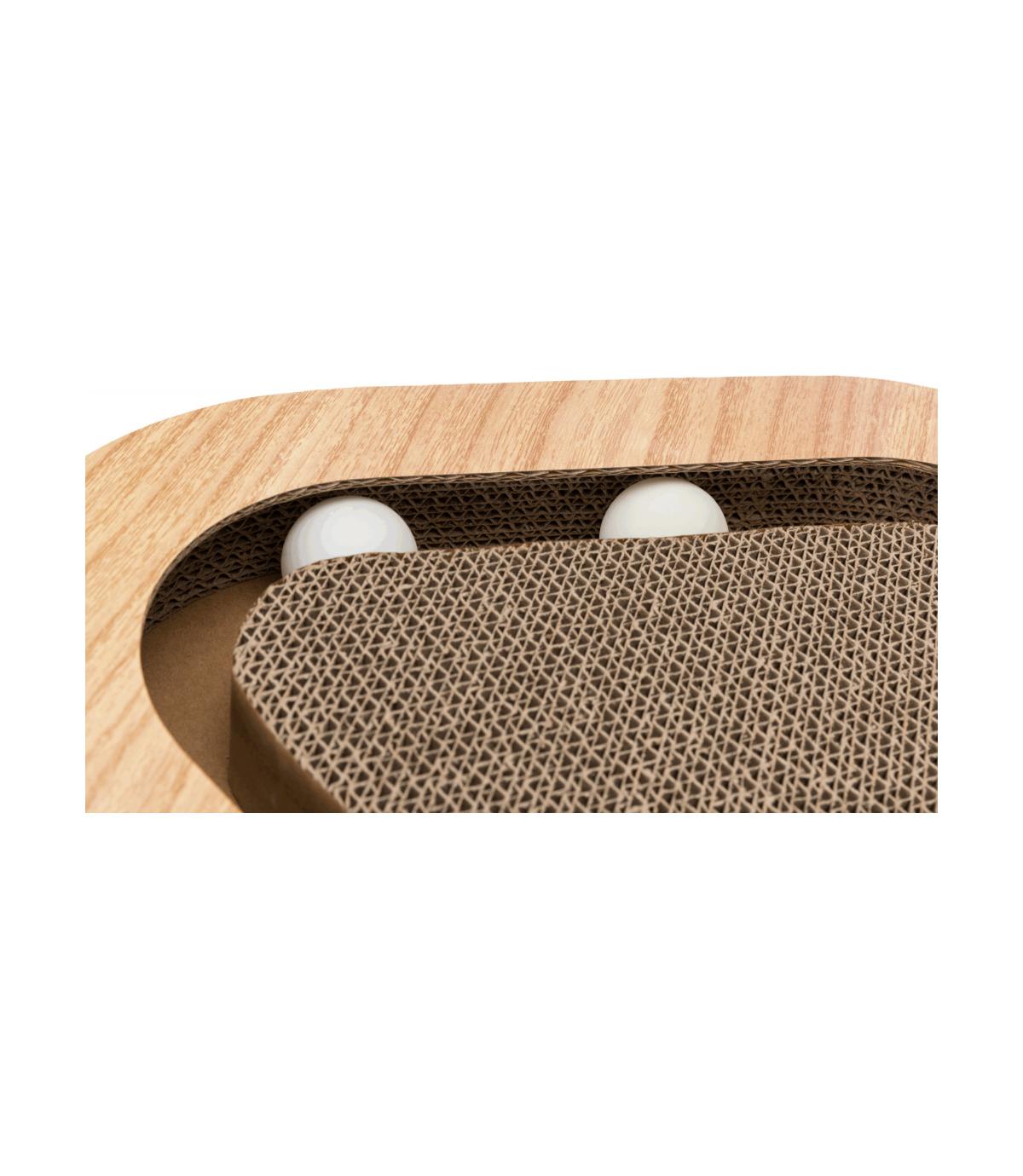 Kartonowy drapak leżący dla kota