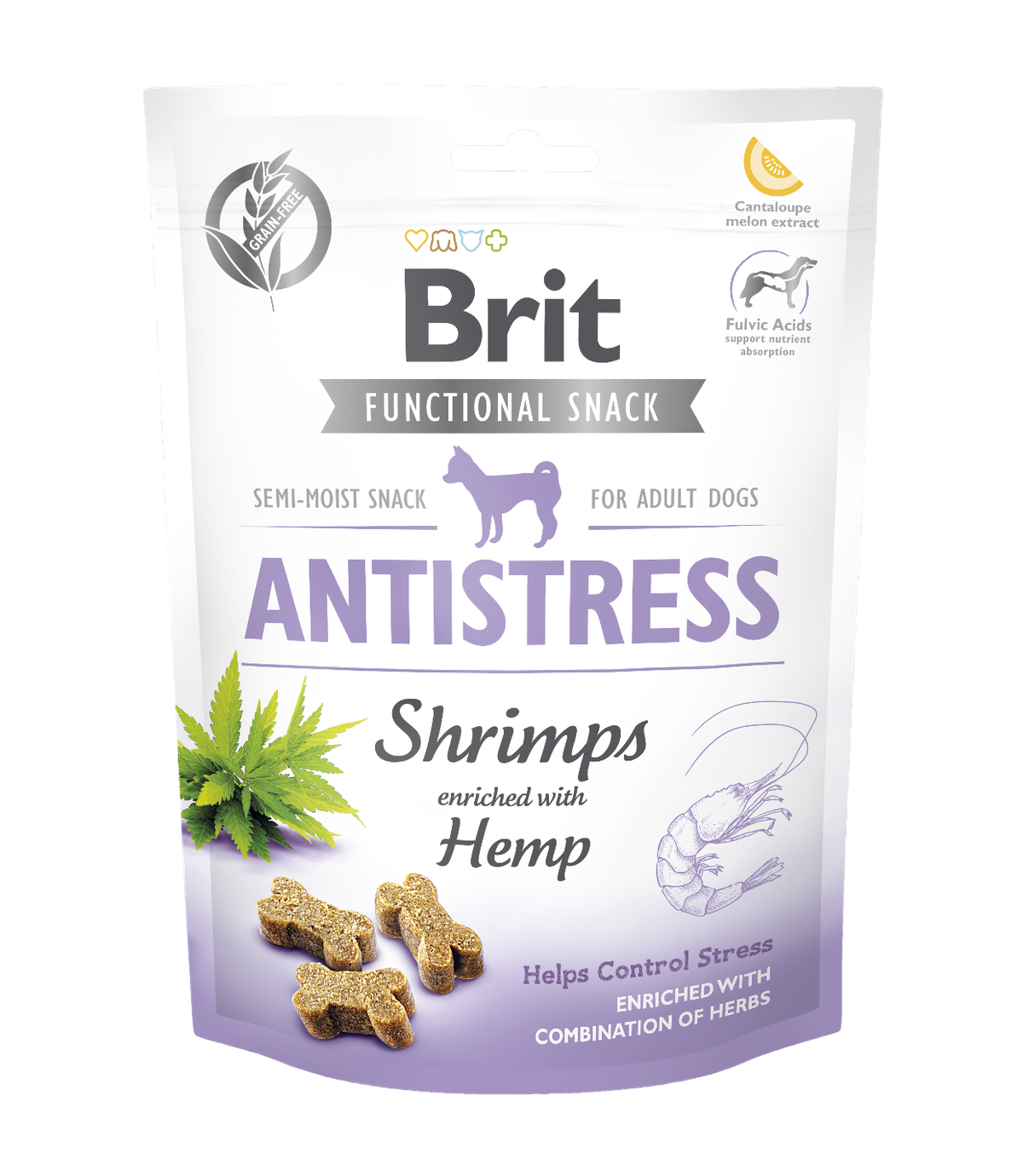 Brit Functional Snack Antistress Shrimp 150g