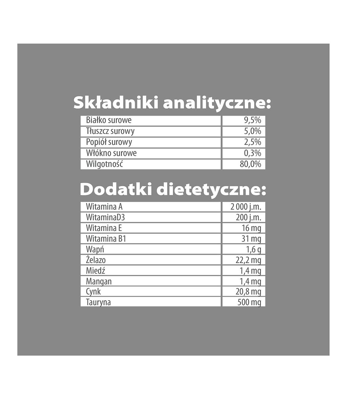 Pupil Premium bogata w wołowinę z wątróbką 415g
