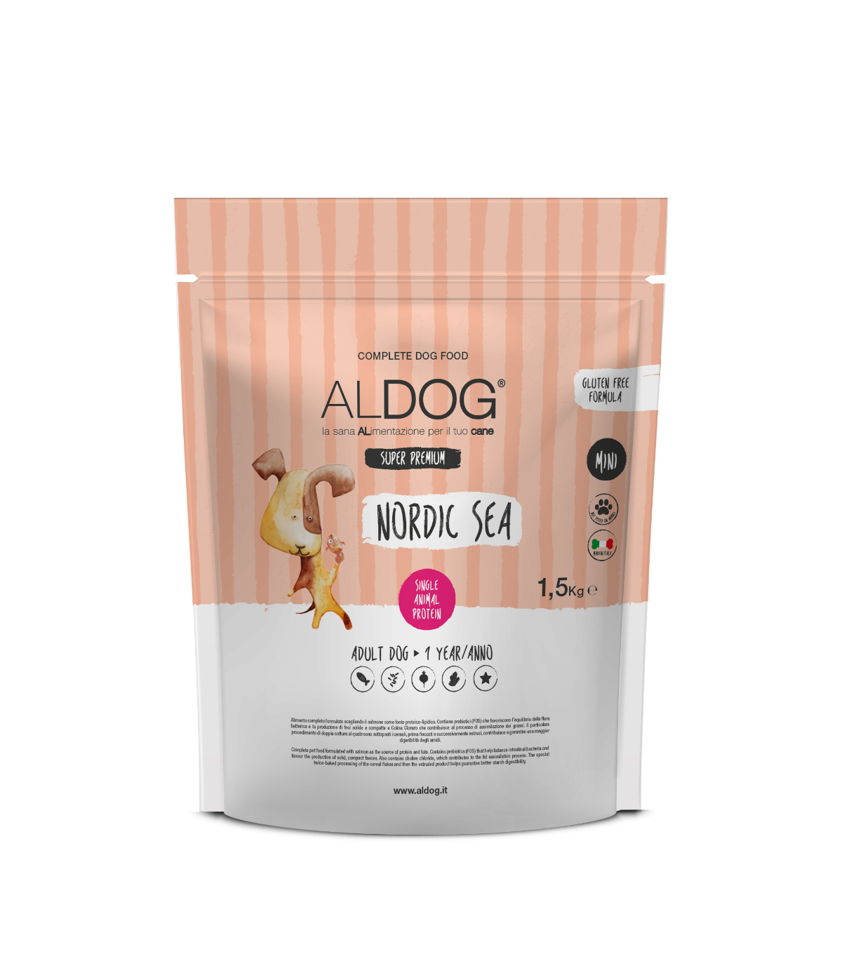 Aldog Mini Nordic Sea 1,5kg