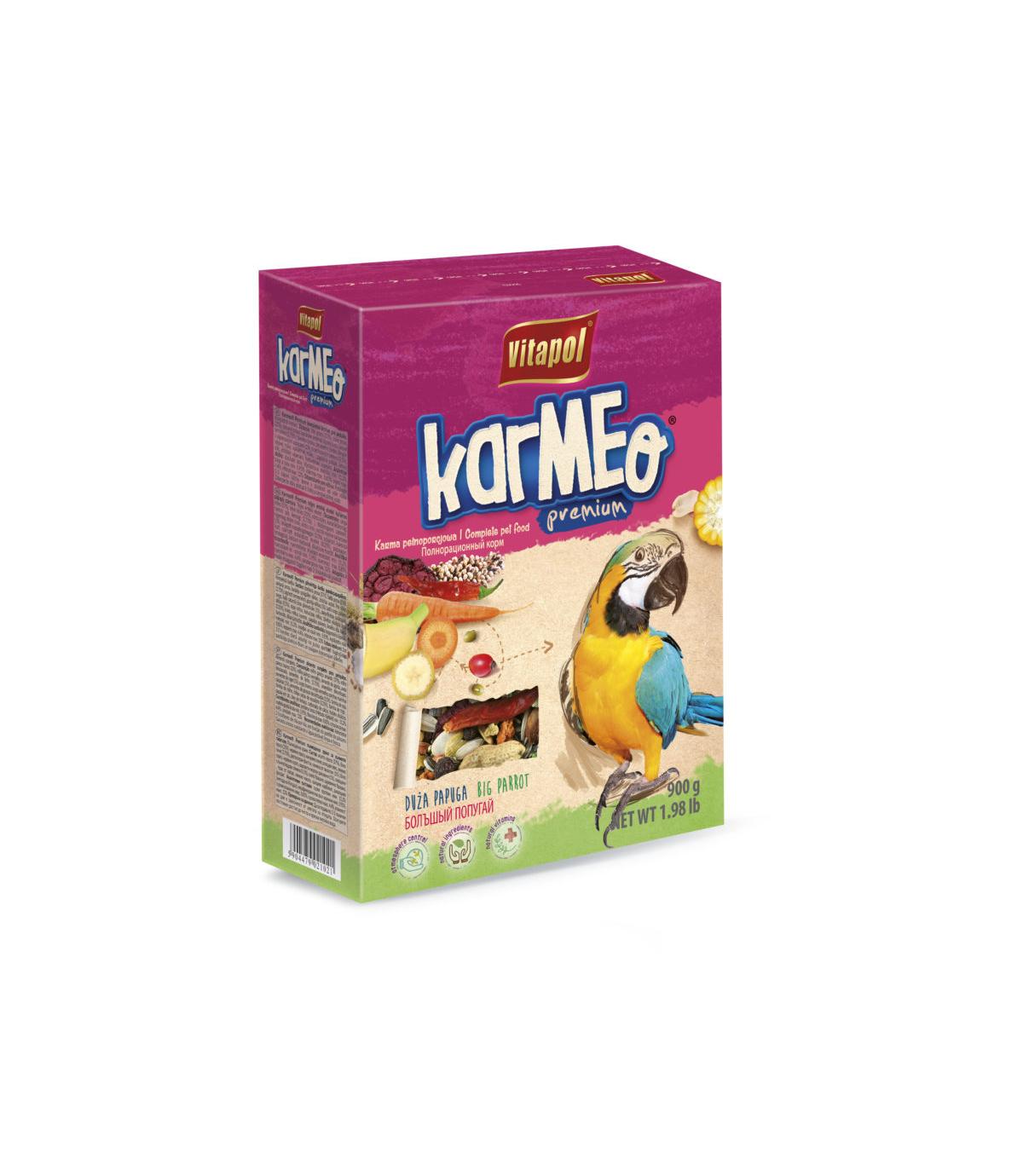 Karma Karmeo dla dużych papug 900g