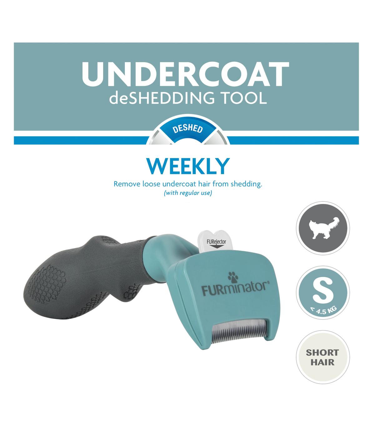 FURminator dla kotów krótkowłosych S