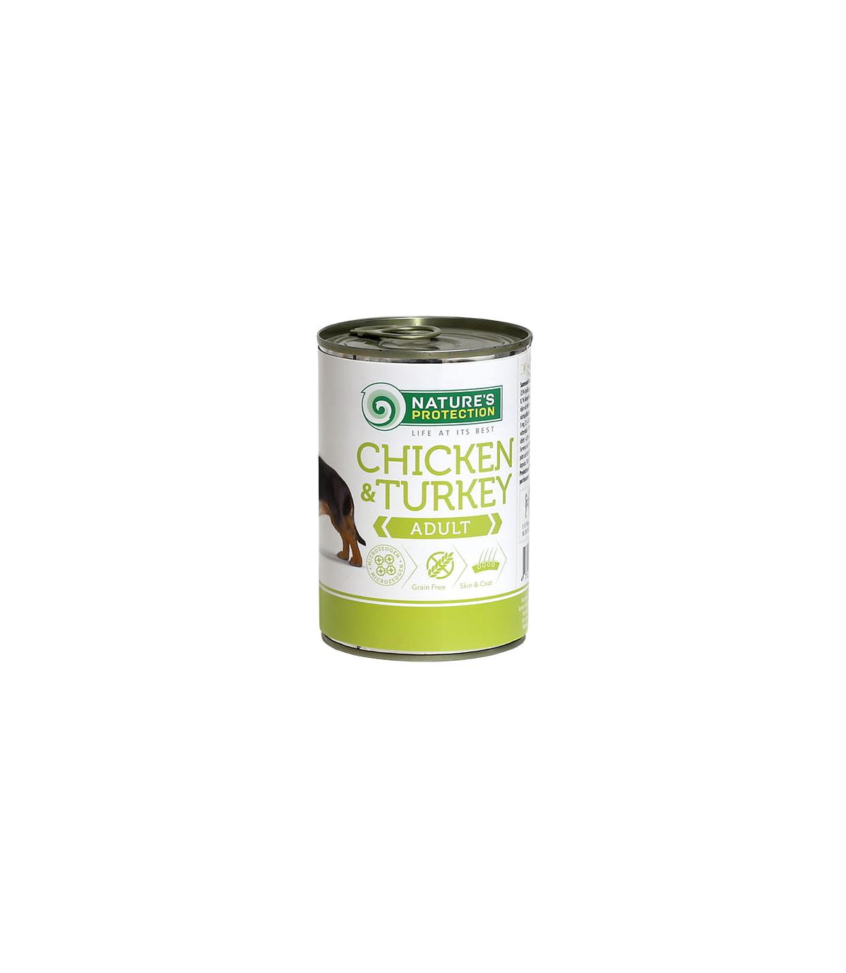 Nature's Protection Adult Chicken & Turkey 400g