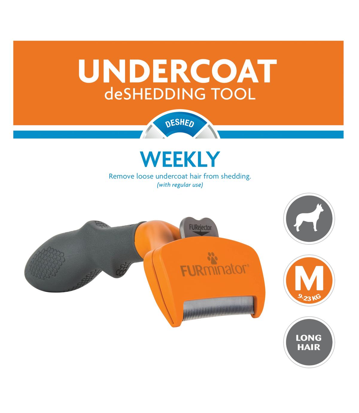 FURminator dla psów długowłosych M