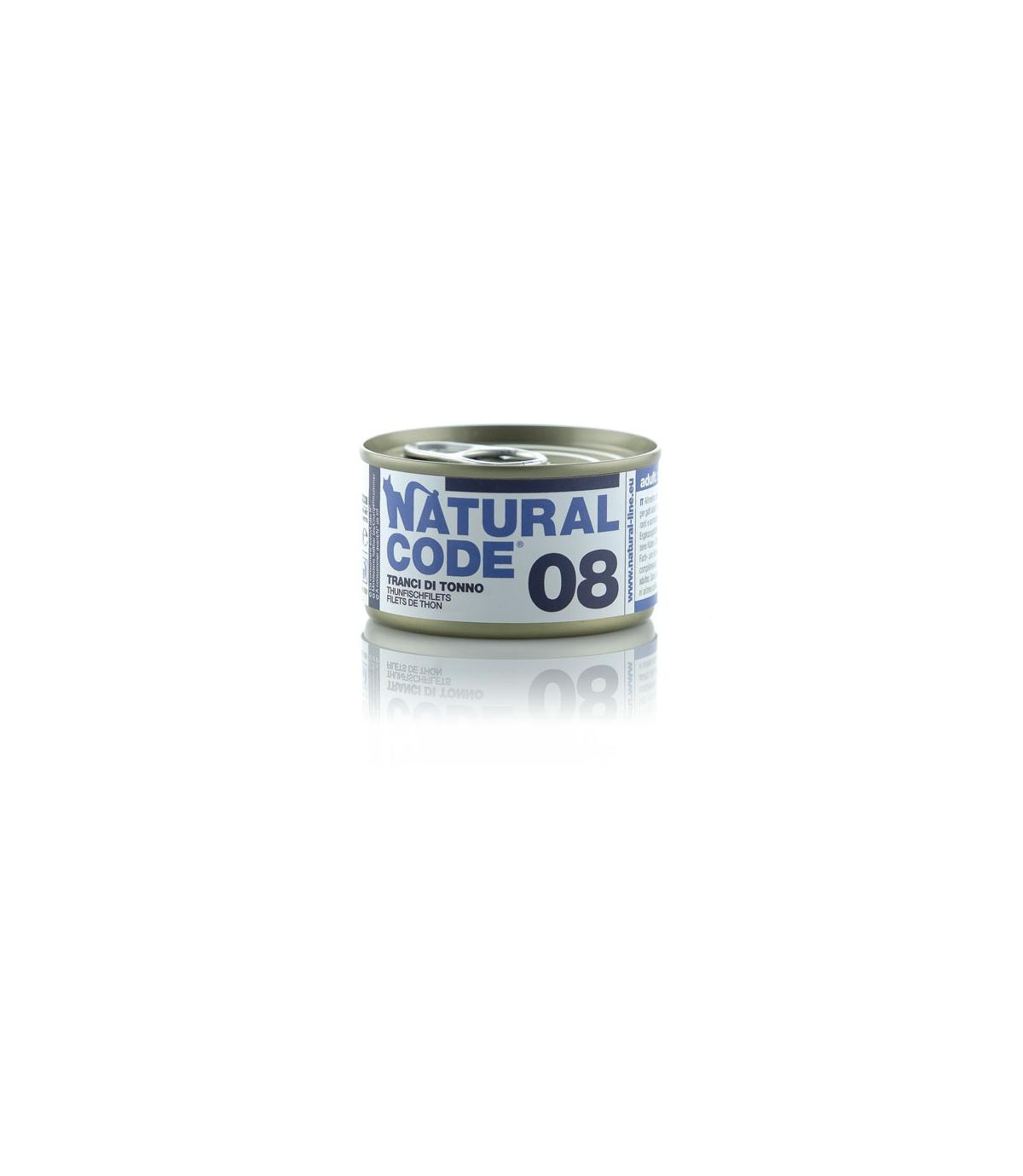 Natural Code Cat 08 Tuna slices 85g