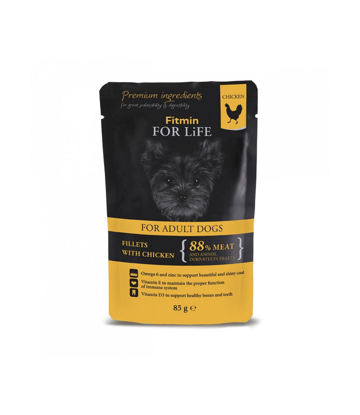 Fitmin For Life Adult Dogs Chicken 85g