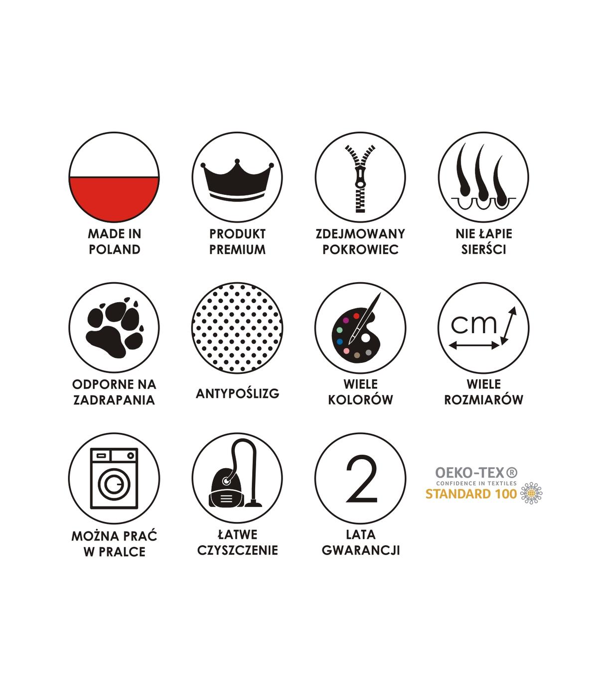 Legowisko Demi Comfort - 100cm/80cm