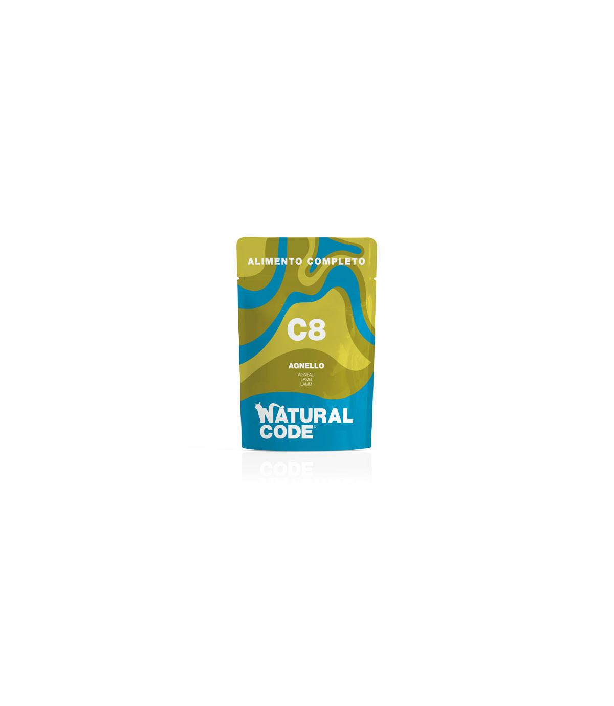 Natural Code Cat C8 Jagnięcina 70g