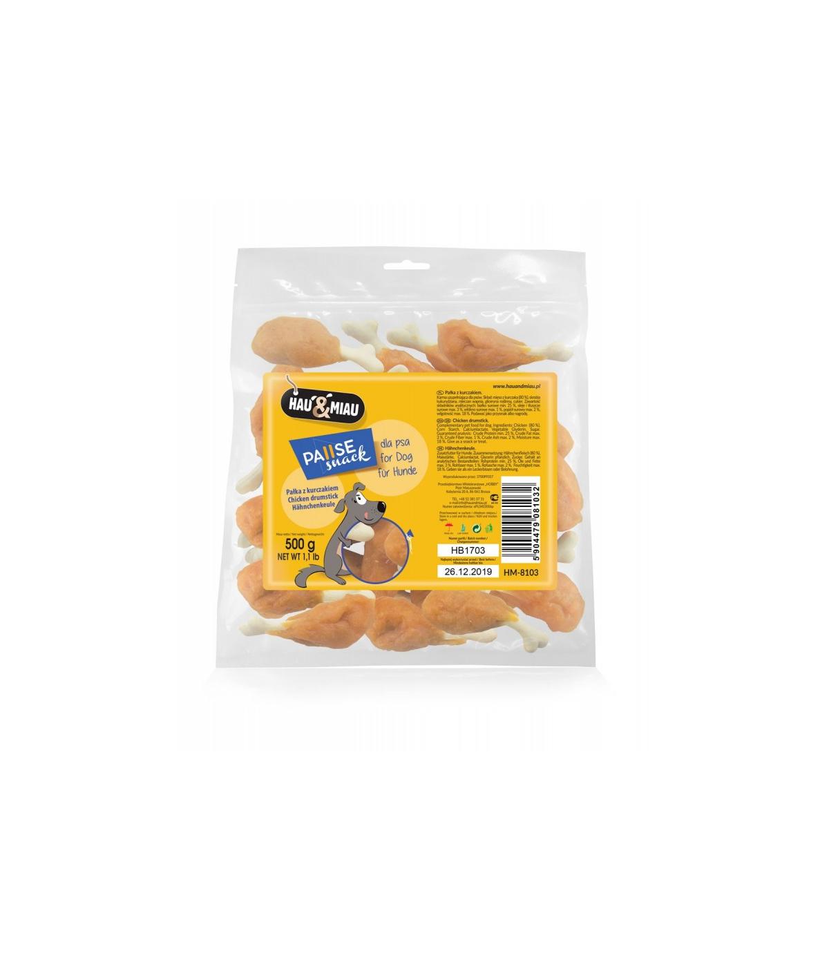 Pałka z kurczakiem 500g