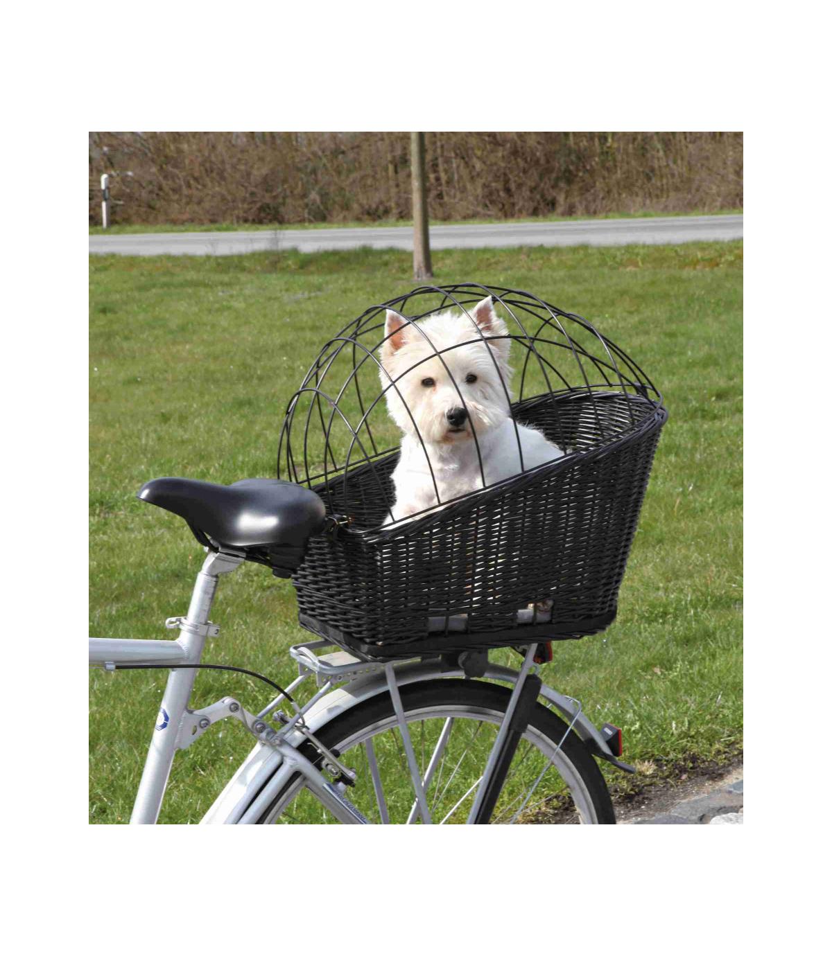 Kosz wiklinowy na rower 35×49×55cm