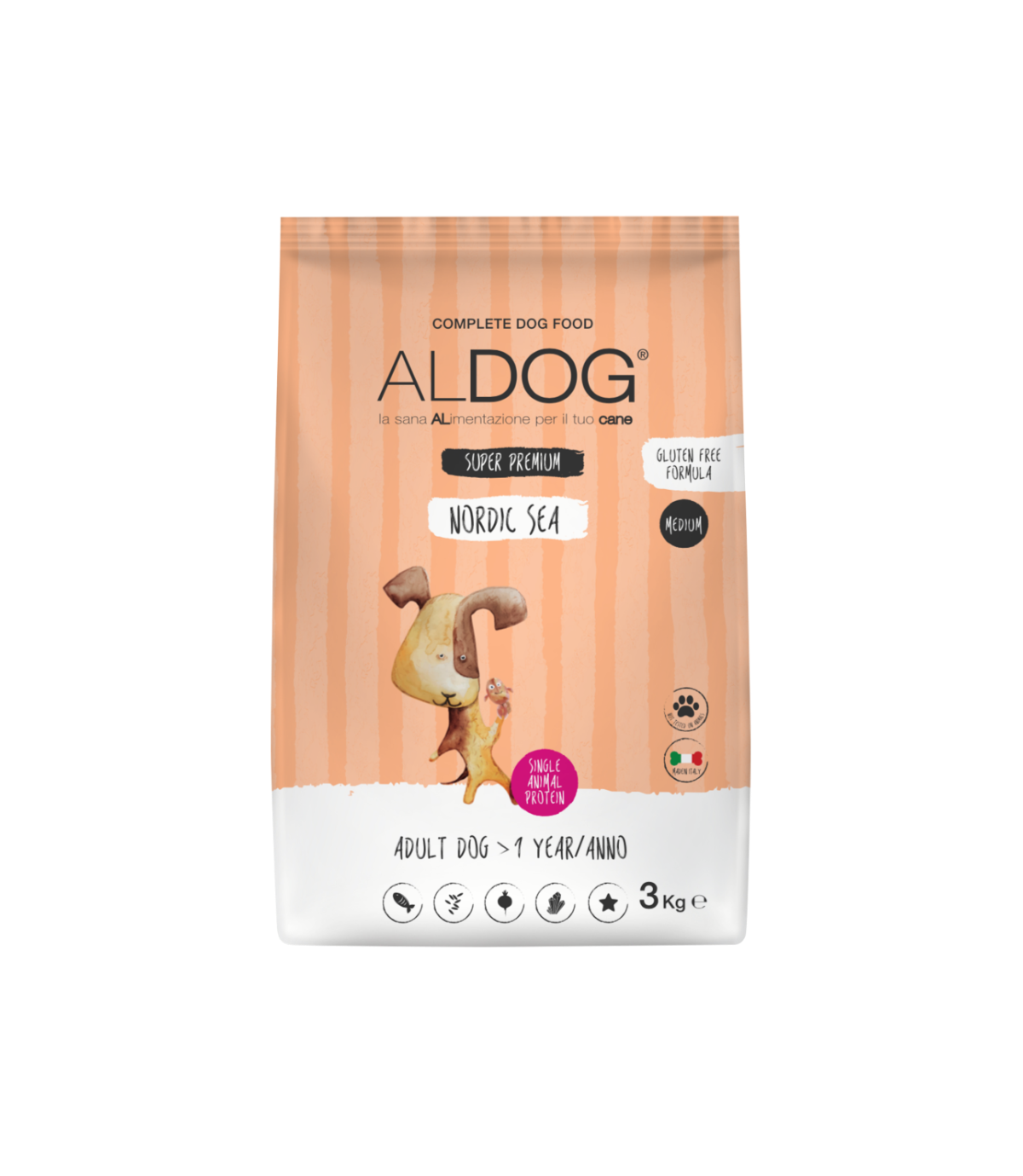 Aldog Medium Nordic Sea 3kg
