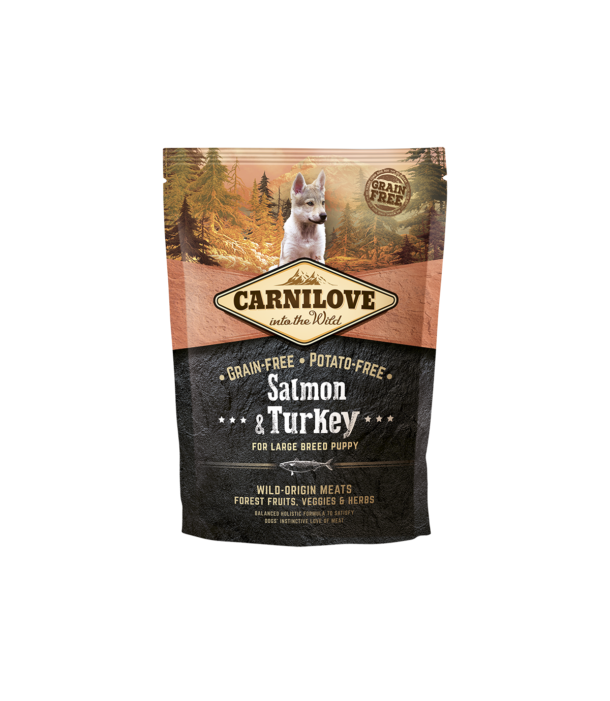 Carnilove Puppies Large Salmon & Turkey - 1,5kg