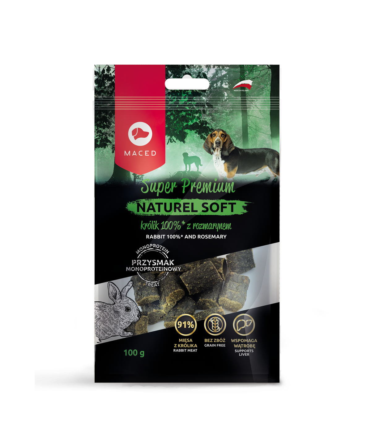 Maced Naturel Soft Królik 100g
