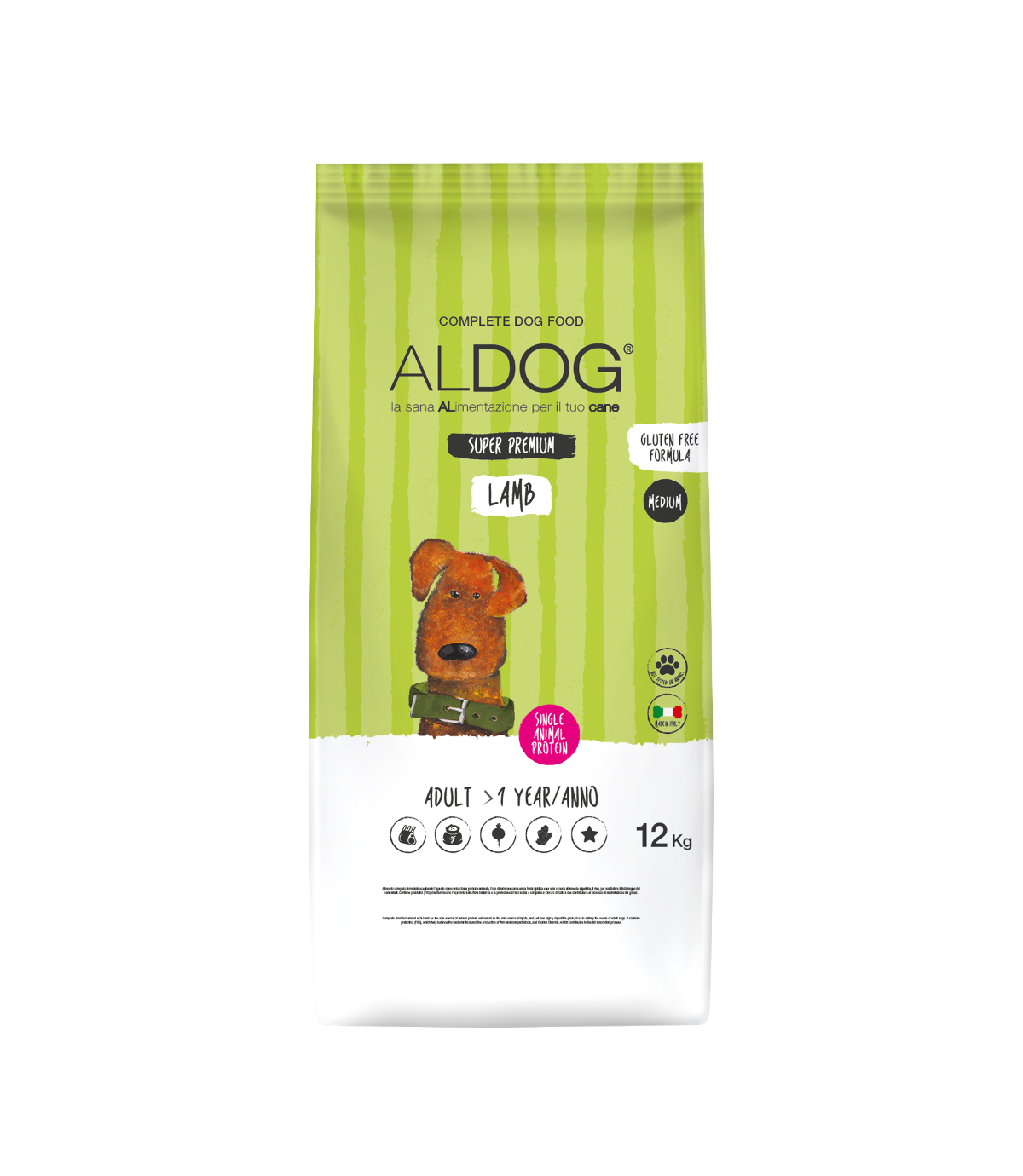 Aldog Medium Lamb 12kg