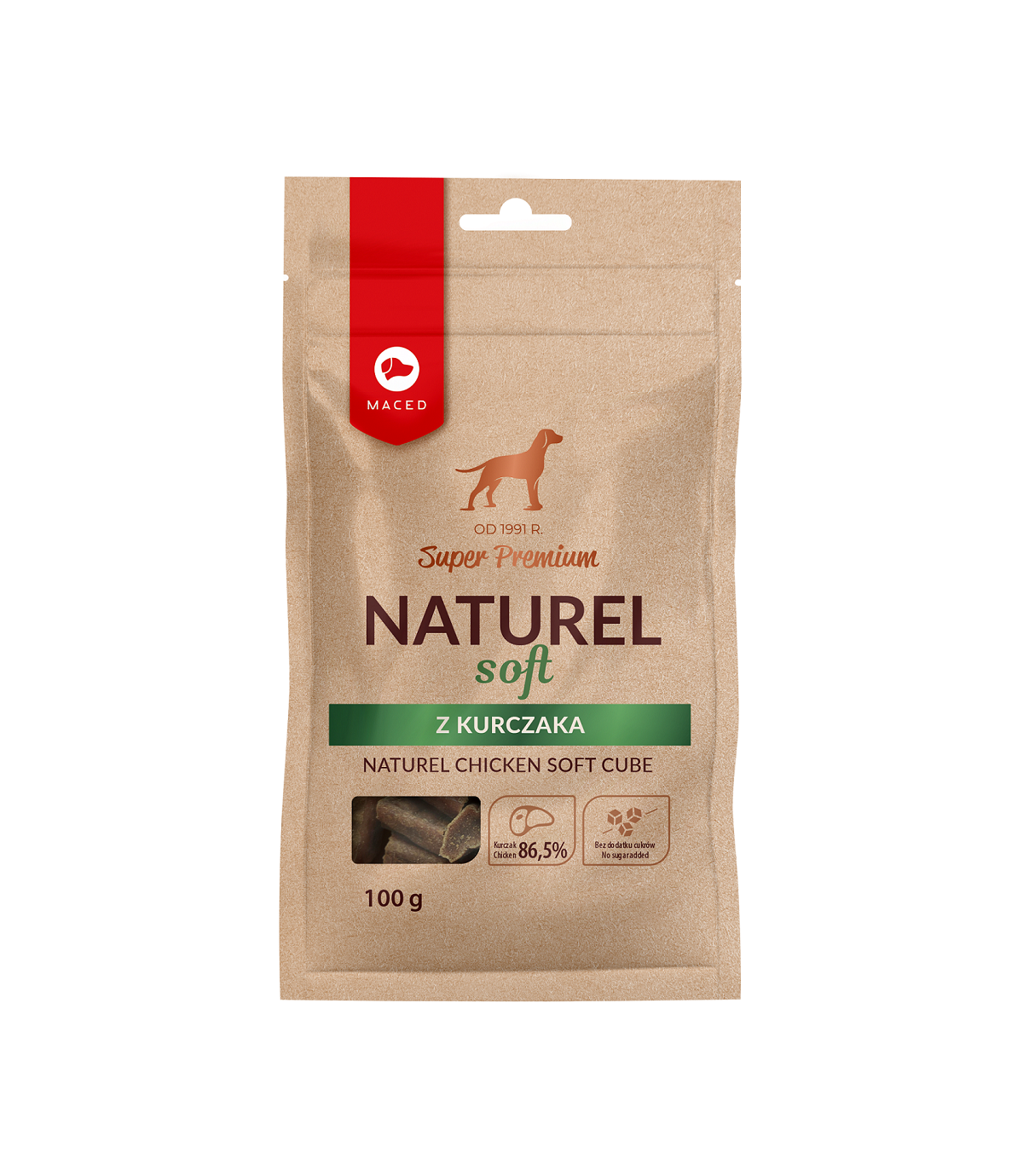 Maced Naturel Soft Kurczak 100g