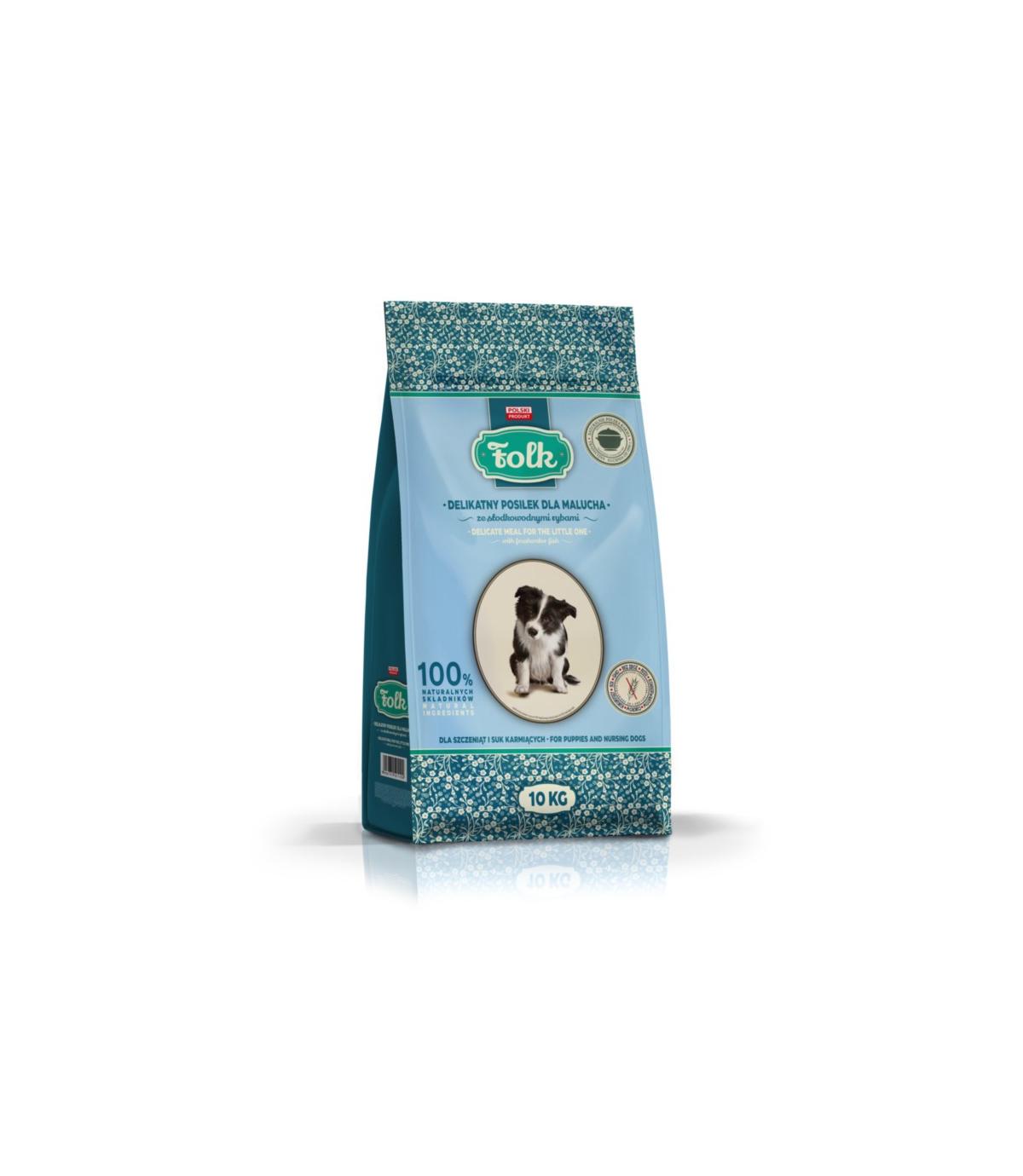 Folk Junior Delikatny posiłek dla malucha ze słodkowodnymi rybami 10kg