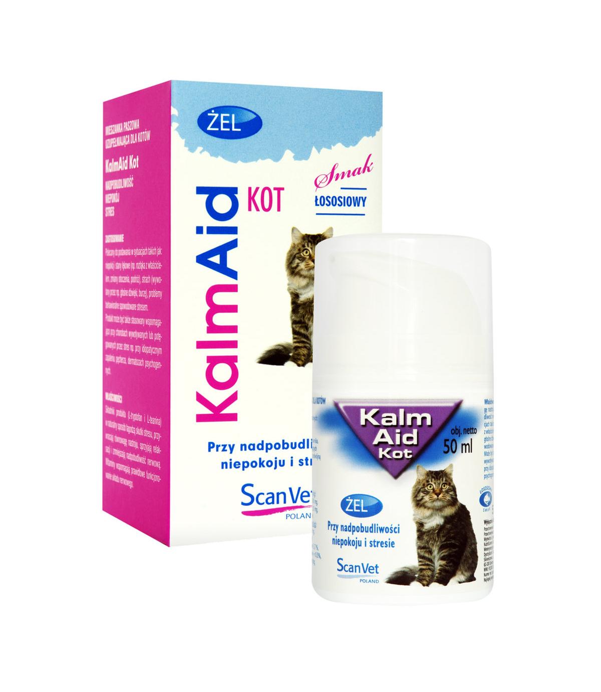 KalmAid 50ml żel dla kota