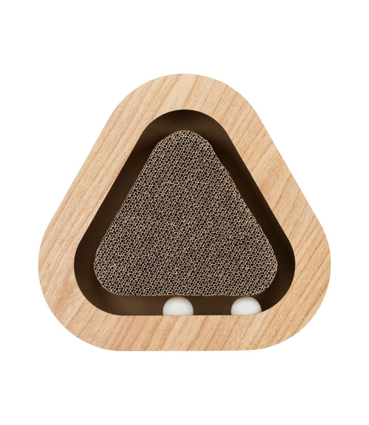 Kartonowy drapak leżący dla kota