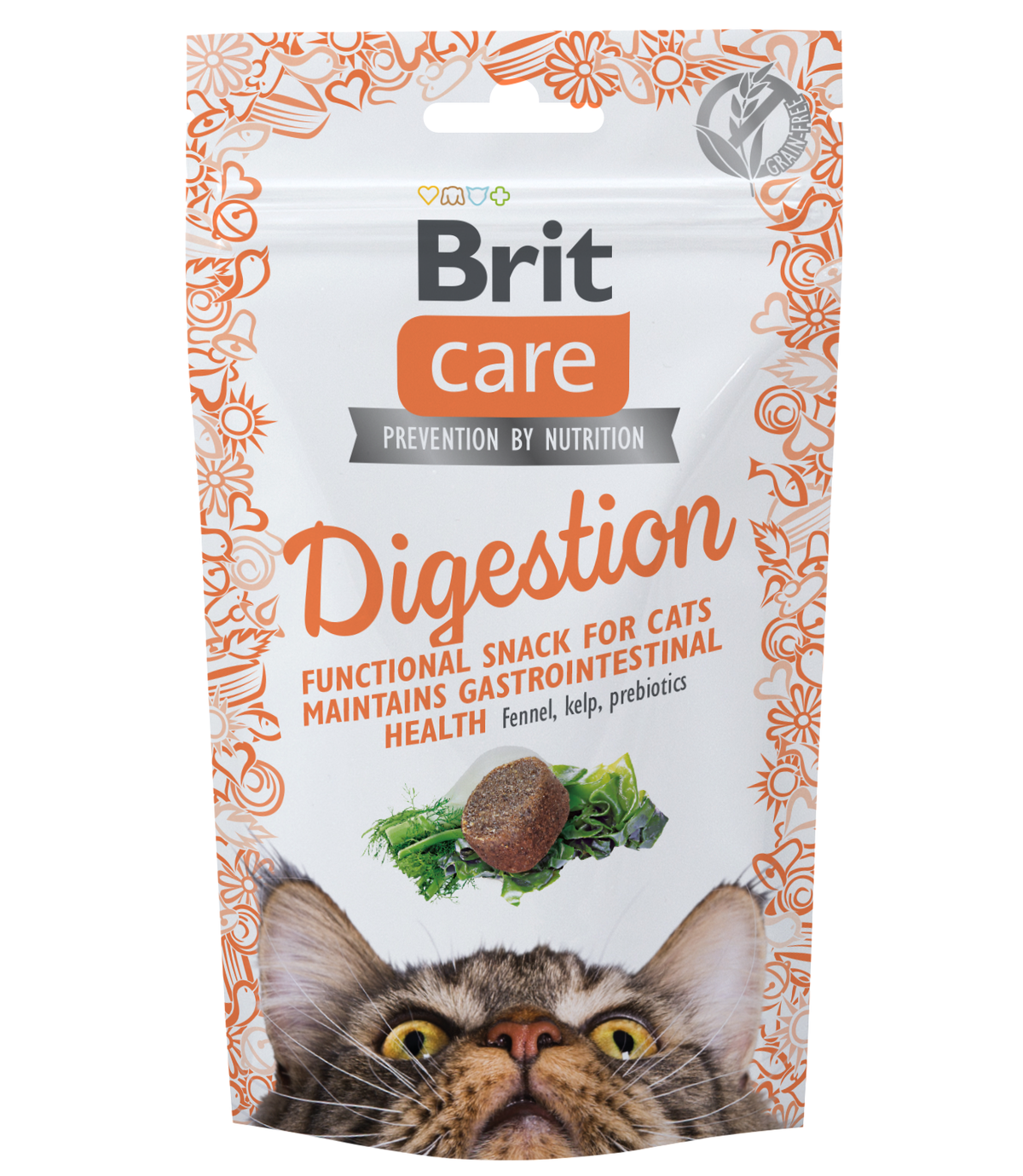 Brit Care Cat Snack Digestion 50g