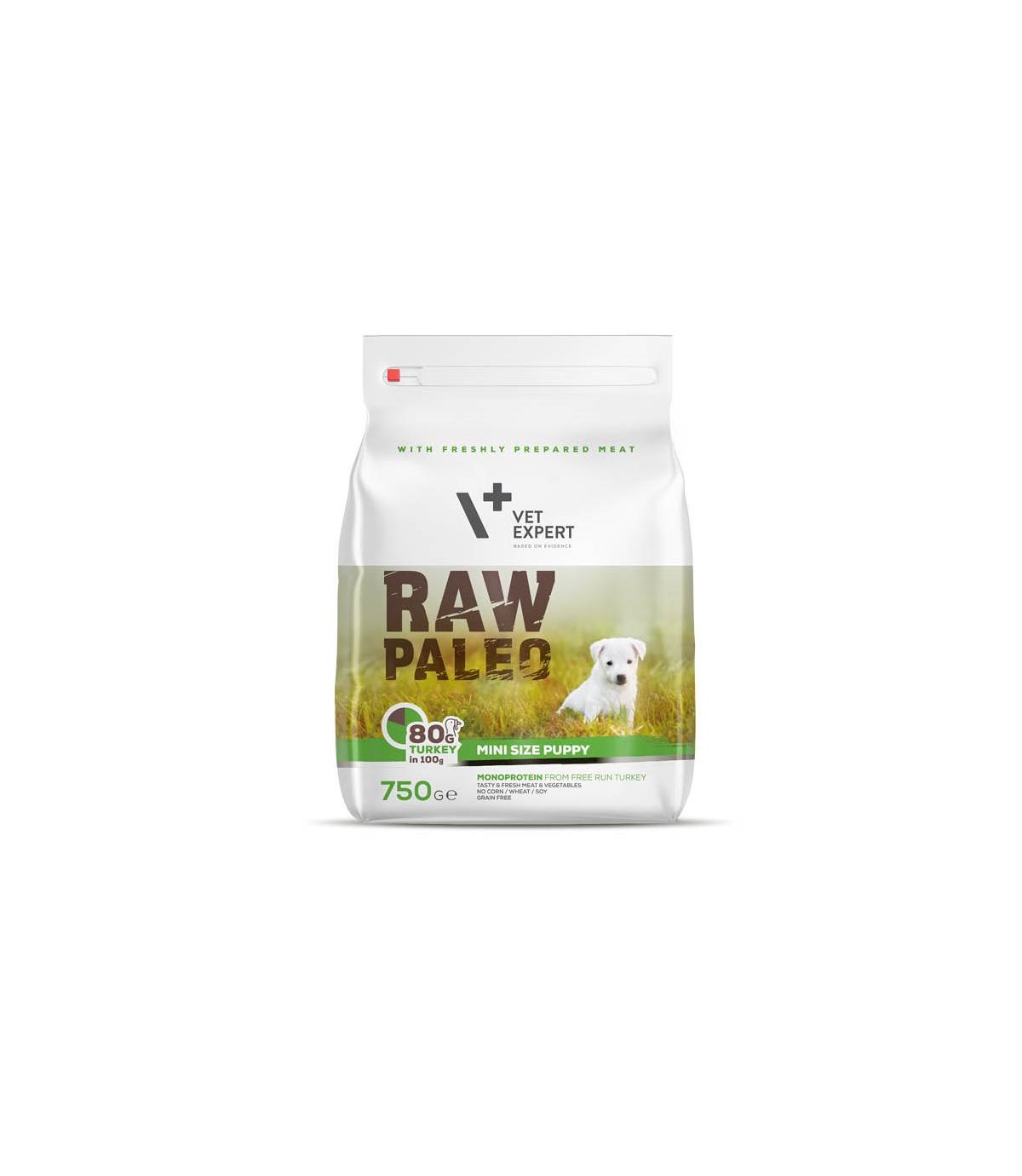 Raw Paleo Puppy Mini Turkey 750g