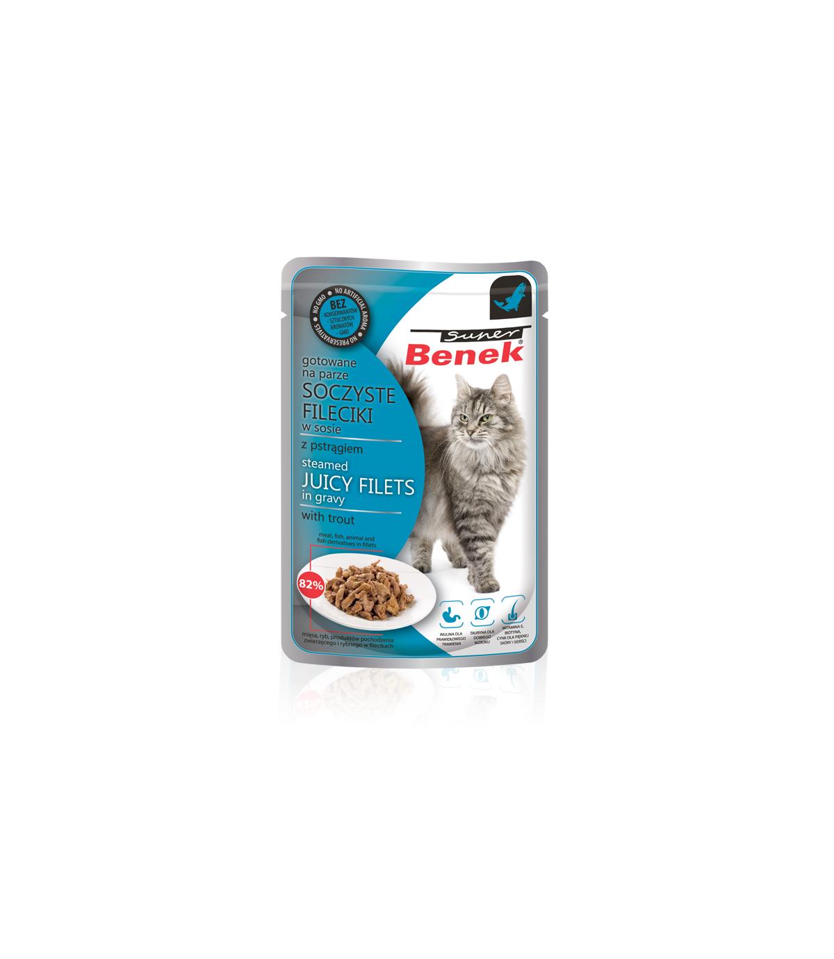 Super Benek Fileciki w sosie 85g