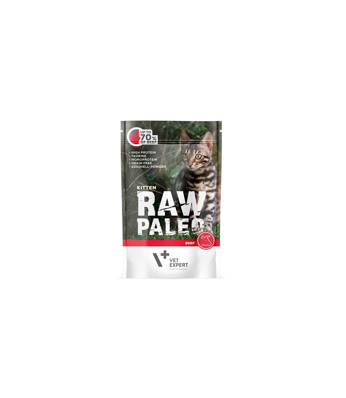 Raw Paleo Kitten Beef 100g