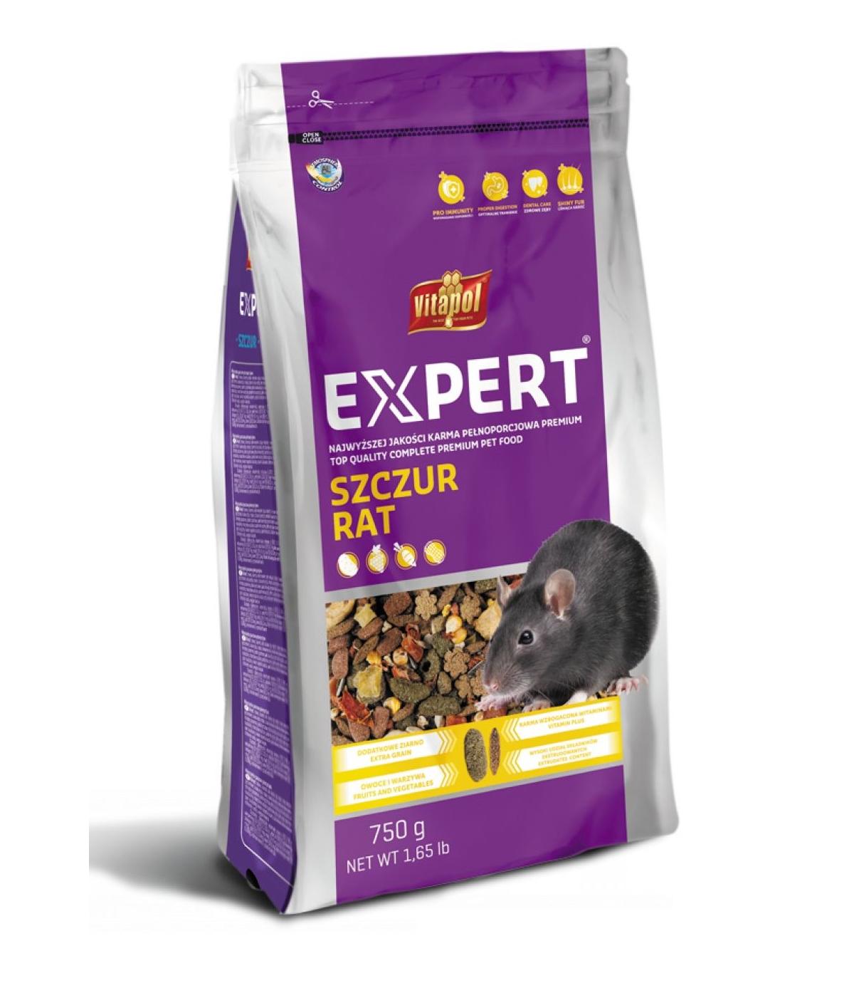 Karma dla szczura Expert - 750g
