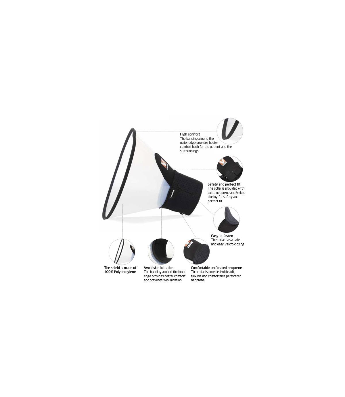 Kołnierz ochronny Buster Premium - M