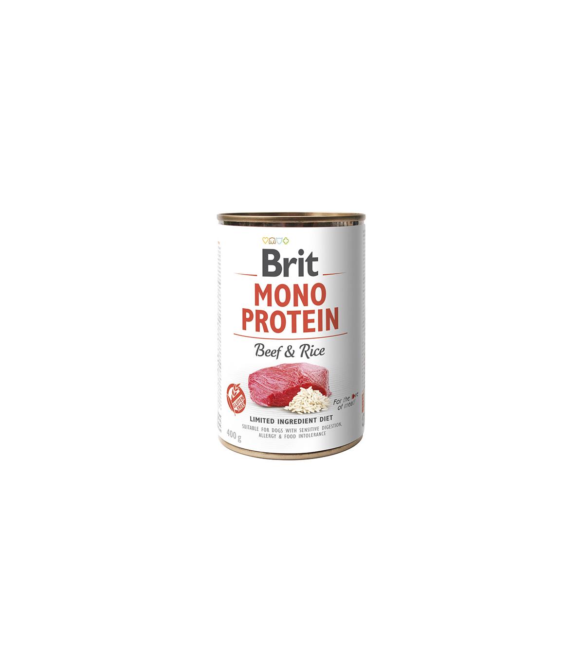 Brit Mono Protein Beef & Rice 400g