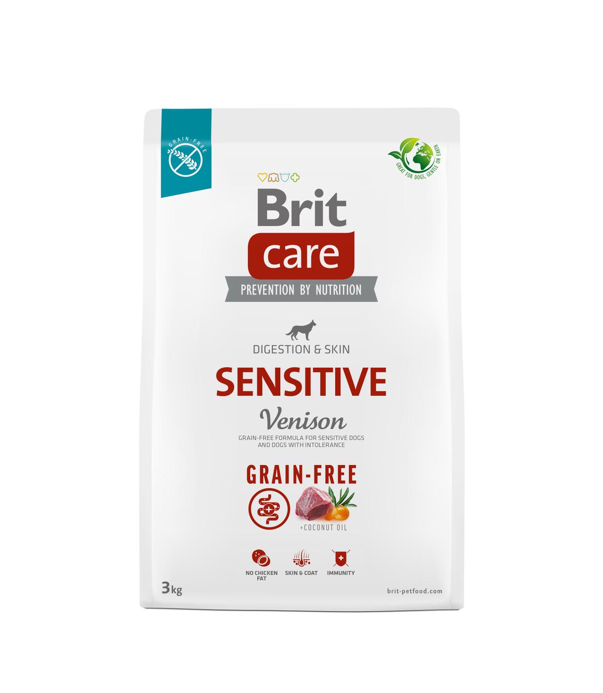 Brit Care Dog Grain-Free Sensitive Venison 3kg