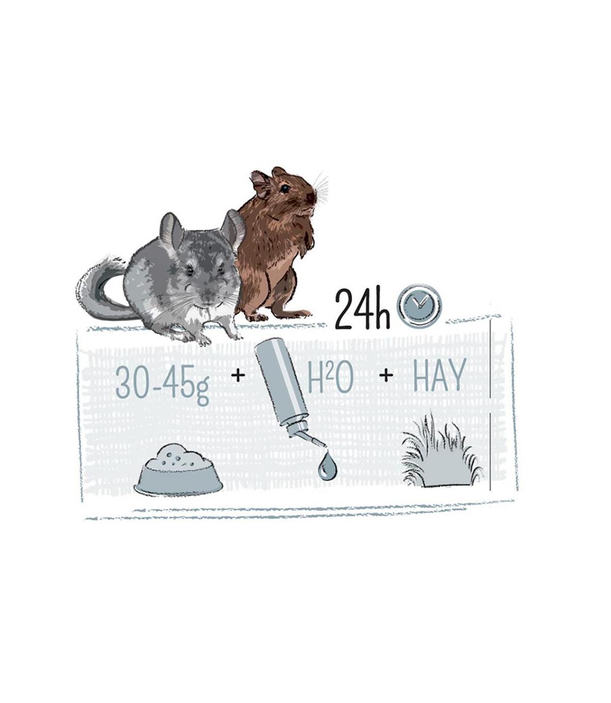 Puur chinchilla & degu 2kg