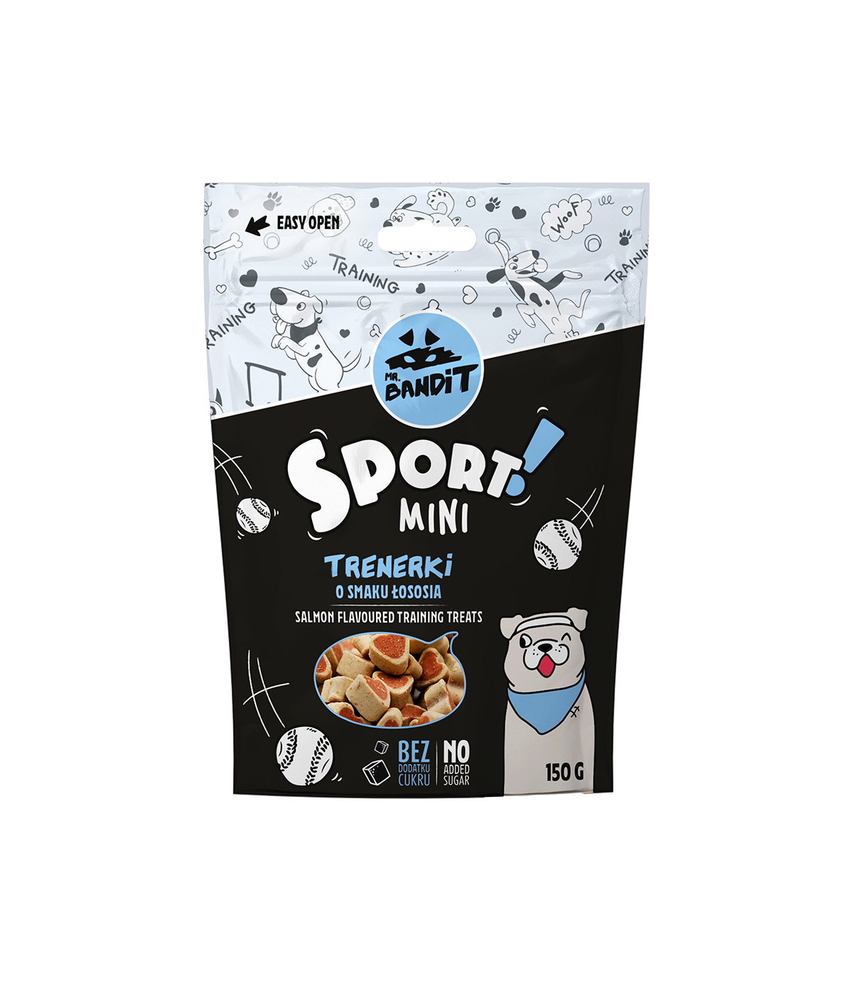 Mr. Bandit Sport Mini Łosoś 150g