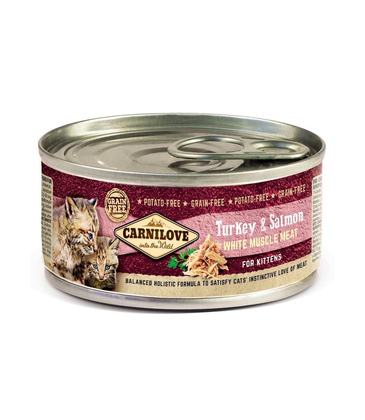 Carnilove Kitten Turkey & Salmon 100g