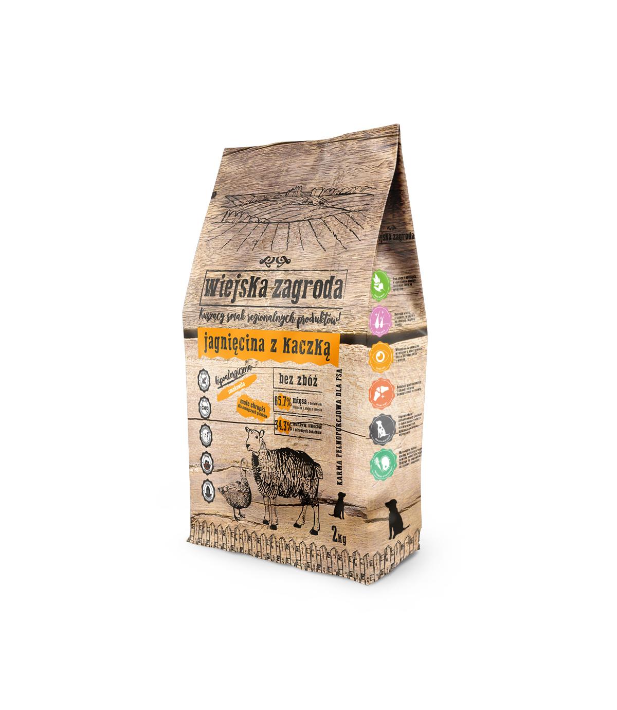 Wiejska Zagroda Jagnięcina z kaczką 2kg