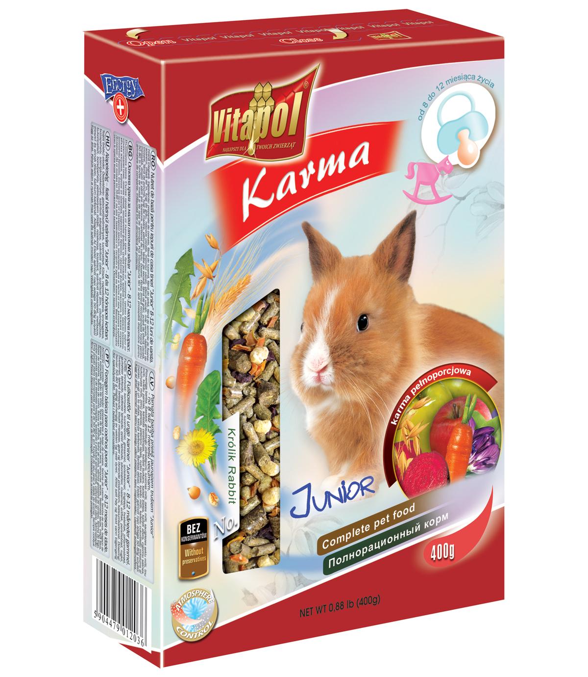 Karma dla królika Junior 400g