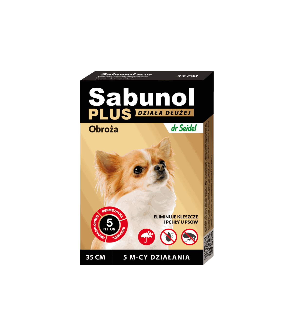 Obroża bójcza Sabunol Plus 35cm