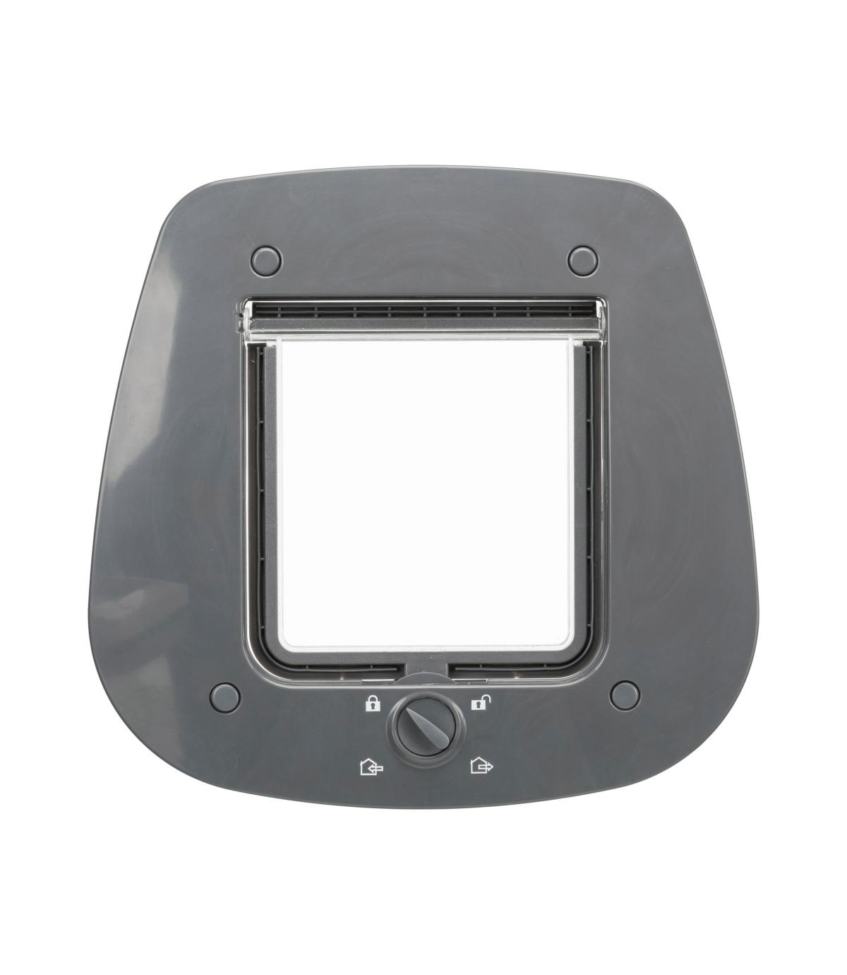 Dwustronne drzwiczki wahadłowe 4-Way do szklanych drzwi 27×26cm