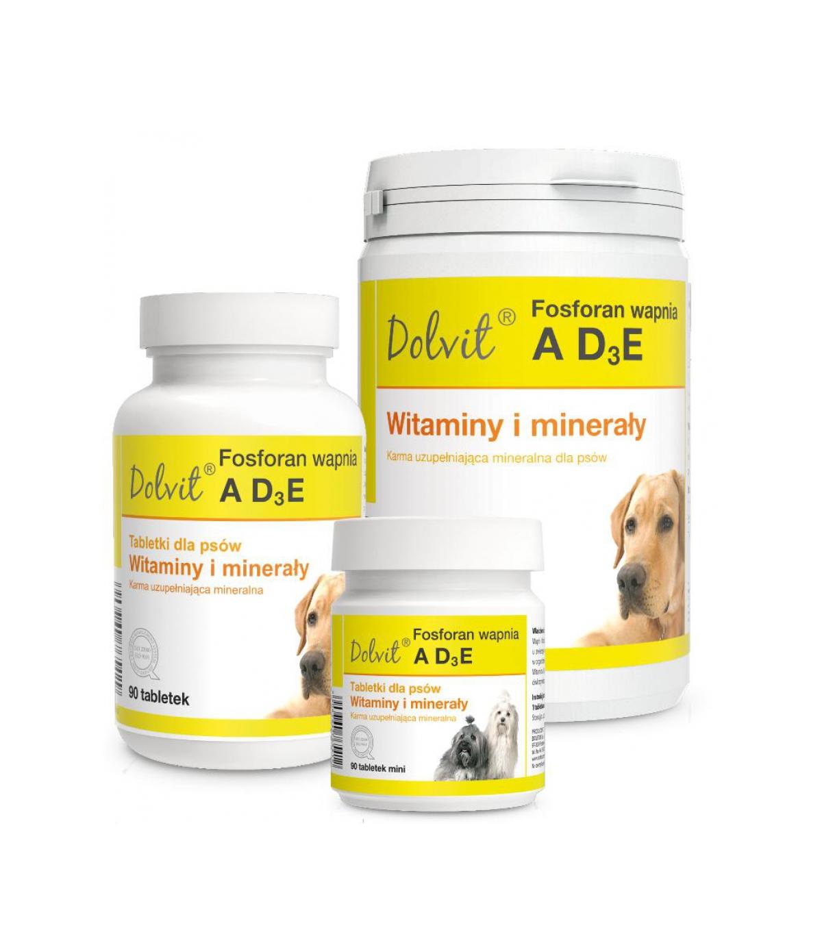 Dolvit Fosforan wapnia AD3E - 90 tabletek