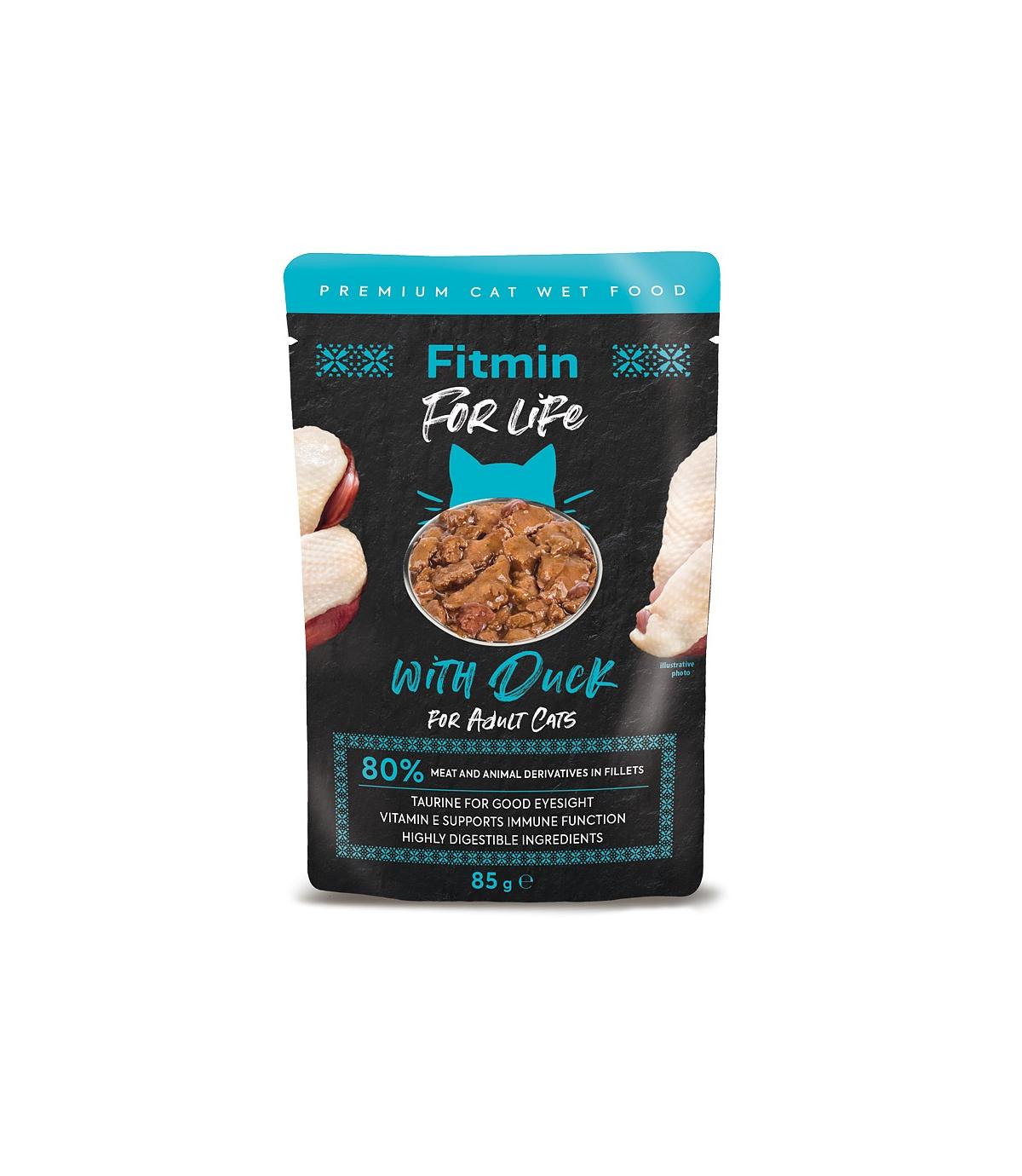 Fitmin For Life Cat Adult Duck 85g