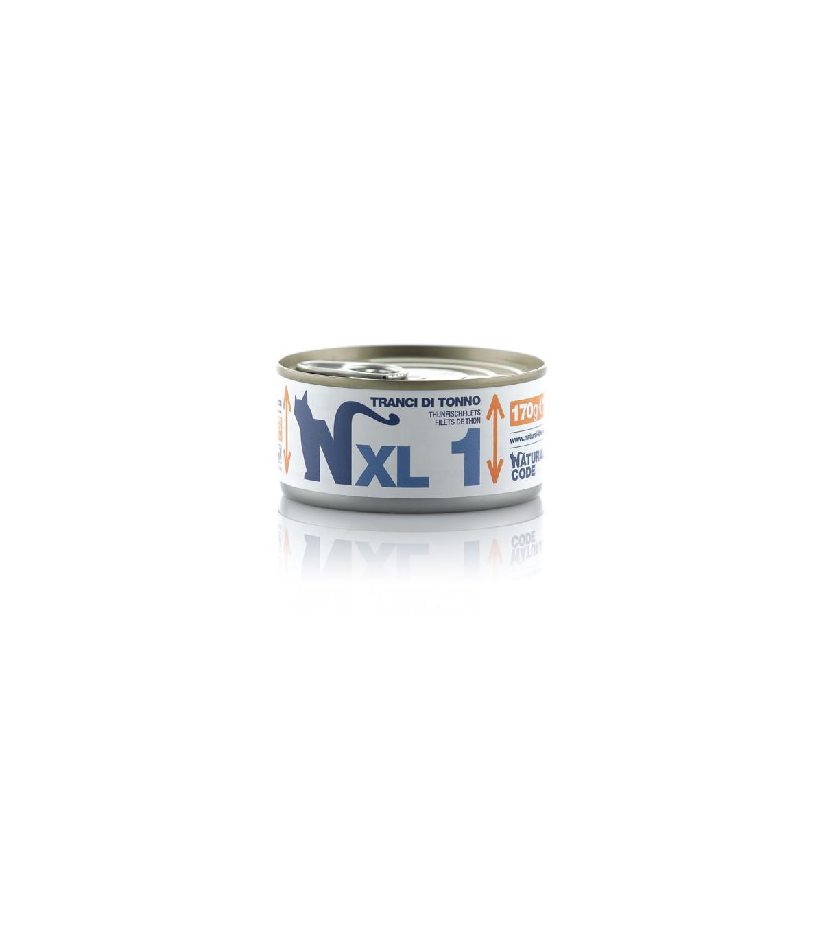Natural Code Cat XL1 tuna slices 170g