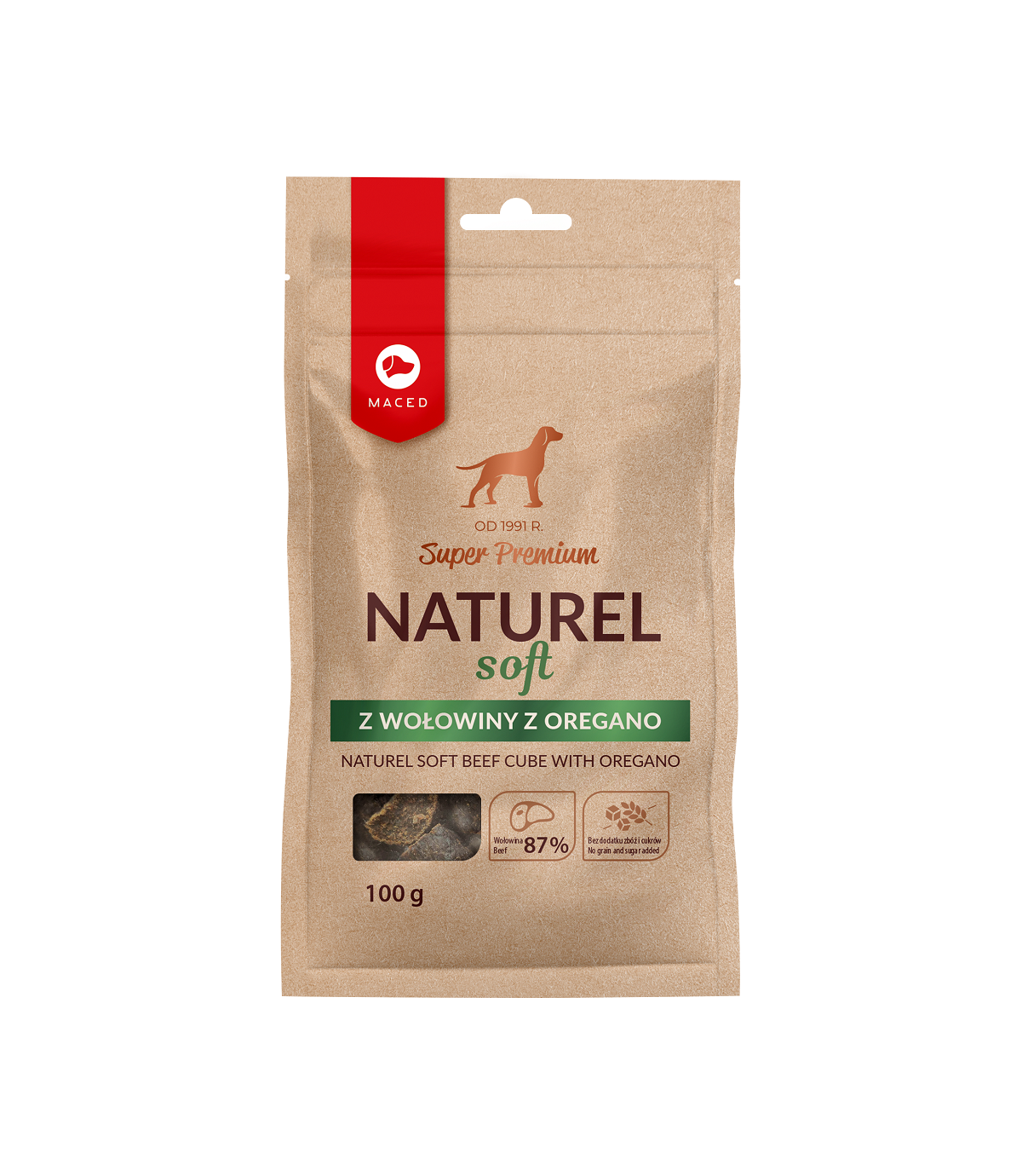 Maced Naturel Soft Wołowina 100g