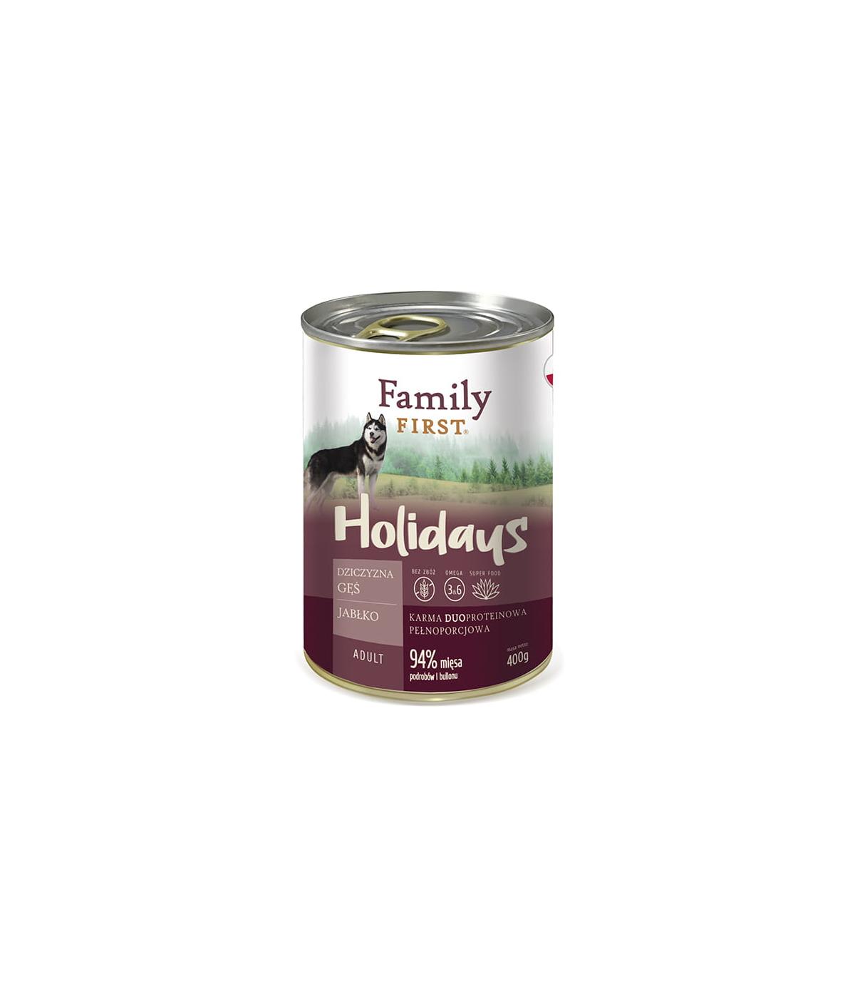 Family First Holidays Dziczyzna i gęś 400g
