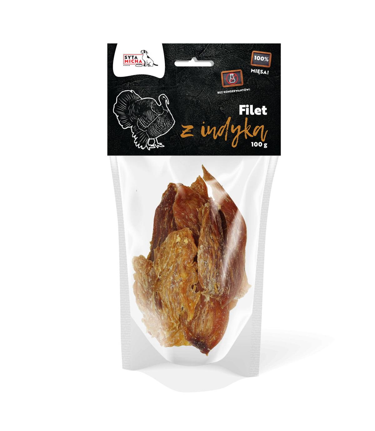 Suszone filety z indyka 100g