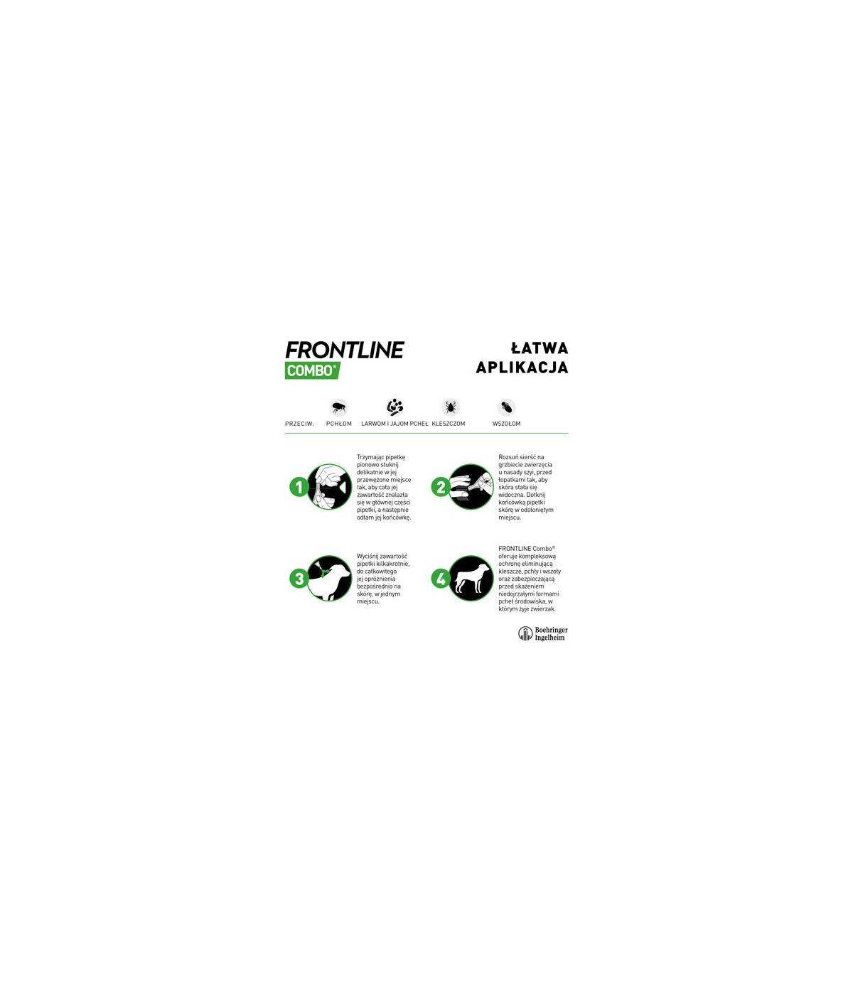 Frontline Krople Combo XL (od 40kg)