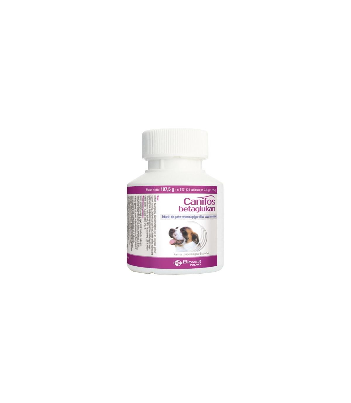 Canifos Betaglukan - 75 tabletek