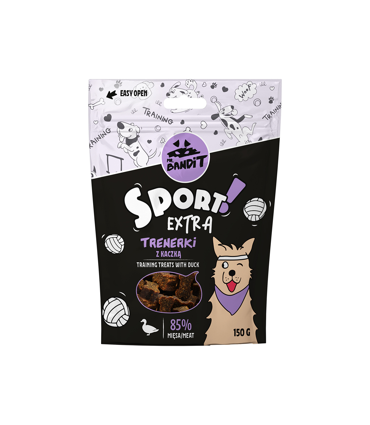 Mr. Bandit Sport Extra Trenerki z kaczką 150g