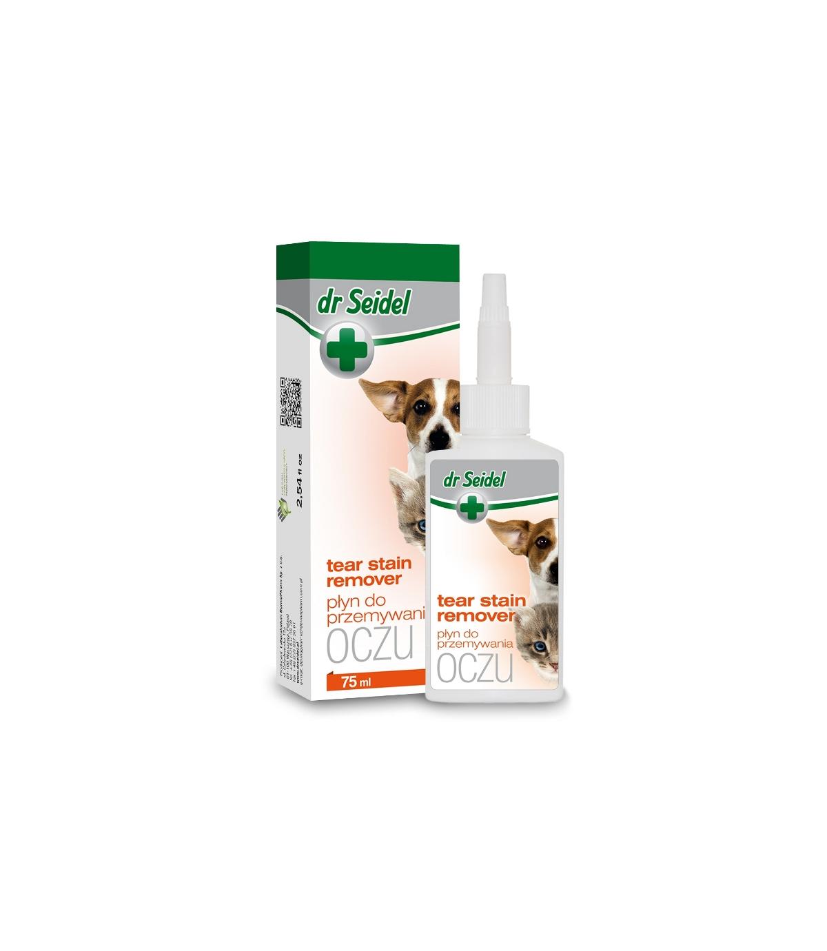 Płyn do przemywania okolic oczu dla psów i kotów - 75ml